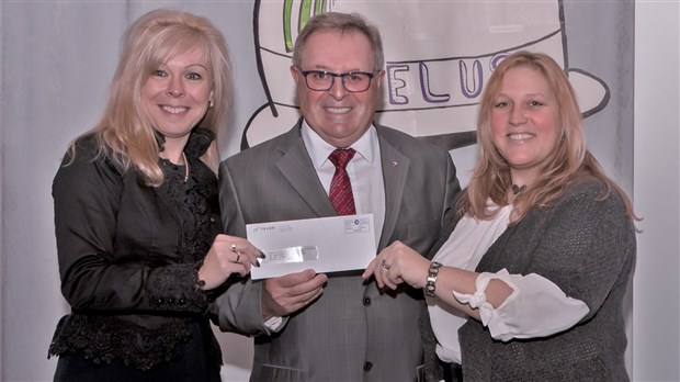 Le CALACS Chaudière-Appalaches reçoit une aide financière de 10 000 $ de Telus