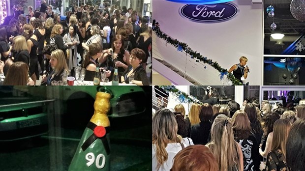 Le 90e de Cliche Auto Ford réunit 170 femmes d'affaires à Vallée-Jonction