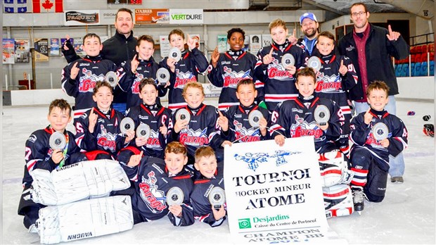 Le Garaga Atome BB remporte le tournoi de Pont-Rouge en s'imposant devant Jonquière