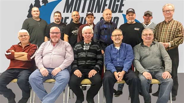 Le club « Motoneige Beauce Sud » présente son conseil d'administration 2017-2018