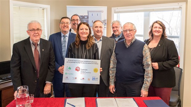 La maison d'hébergement Au Bercail inaugure ses nouveaux locaux à St-Georges 