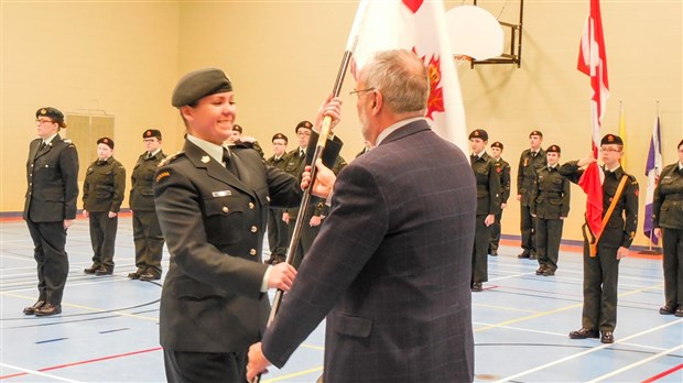 Les cadets de terre de St-Georges ont procédé à leur « parade de la Promesse » 