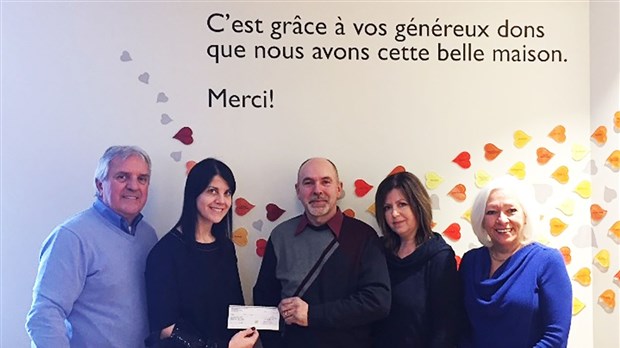 James Vachon a remporté 10 000 $ à la loterie de la Maison Catherine de Longpré