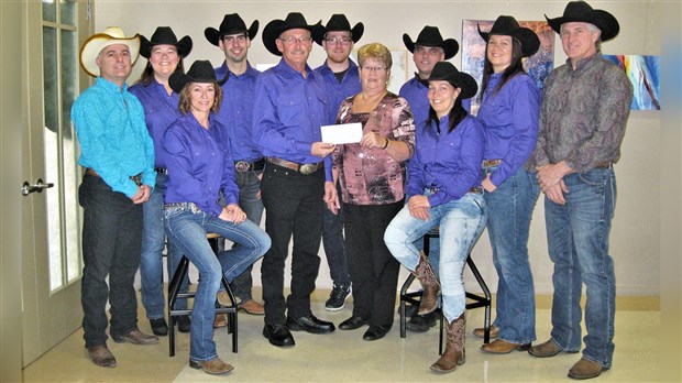 Les Festivités Western de St-Victor remettent 3 000 $ à la communauté