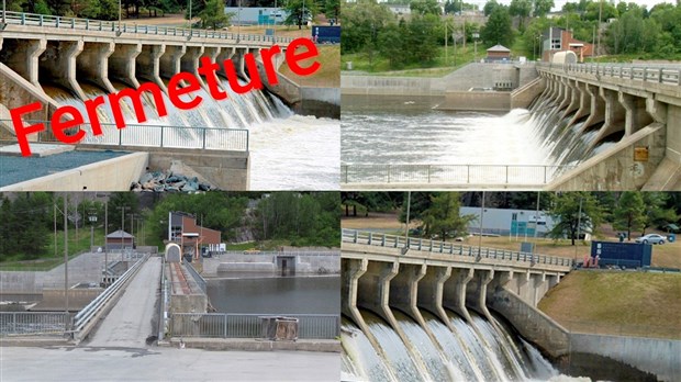 Rétrospective de l'année 2017 : combien de fois le barrage Sartigan a-t-il fermé ? 