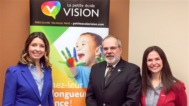 La petite école Vision Beauce à Saint-Georges dès le mois d'août 2017