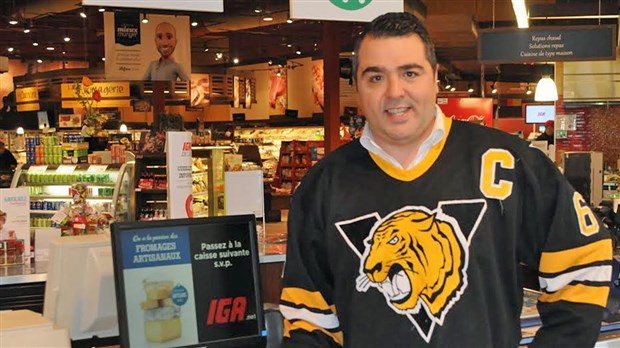 Jason Groleau est sélectionné dans l'équipe toutes étoiles des 30 ans Tigres de Victoriaville
