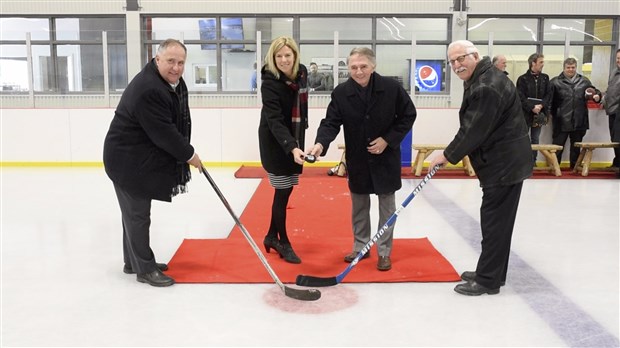 Inauguration officielle de l’aréna de Saint-Martin, un projet récréatif de 3,6M$