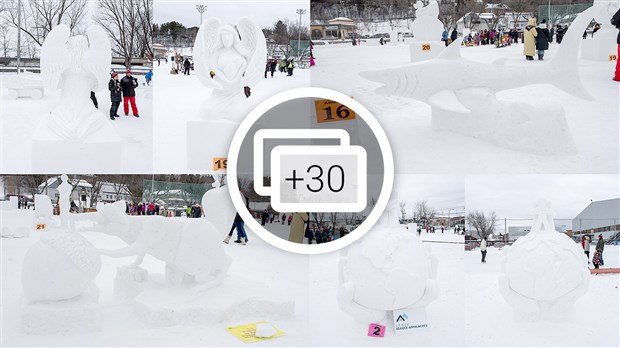 Découvrez tous les résultats du concours de sculptures sur neige de Saint-Georges