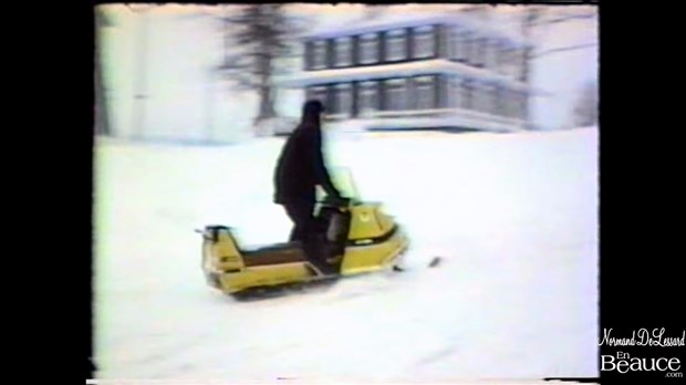 Normand DeLessard présente des images de Saint-Séverin en 1976