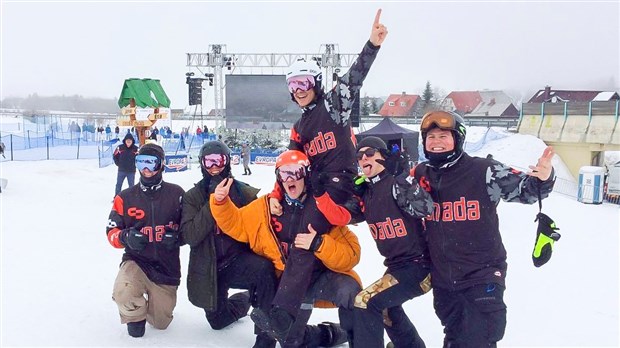 Le Beauceron Eliot Grondin classé 7e mondial en snowboard cross