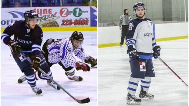 Vincent Boutin finit au 1er rang du classement des marqueurs de la Ligue locale de hockey
