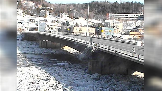 Rapide augmentation du niveau de la rivière Chaudière à Beauceville