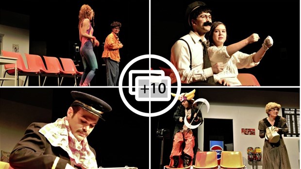 La troupe de théâtre de l'Épisode du CBA présentait hier soir sa pièce La Déprime