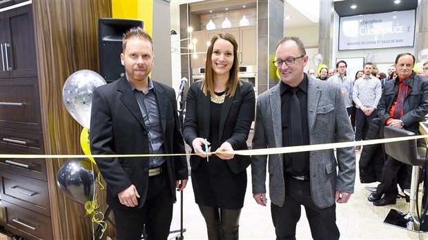 Inauguration d’un nouveau point de vente d’Ébénisterie CuisiBeauce à Saint-Georges 