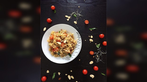 Salade de quinoa & couscous perlé aux saveurs délicieuses