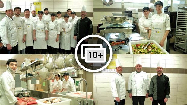 Une école de cuisine de la Beauce s'implique dans la communauté