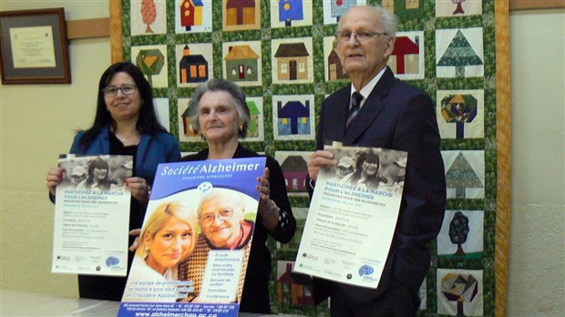 Un objectif de 25 000 $ pour la Marche pour l'Alzheimer 2017