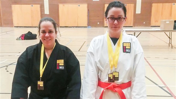 Deux karatékas du dojo de Saint-Gédéon récompensées à Québec 