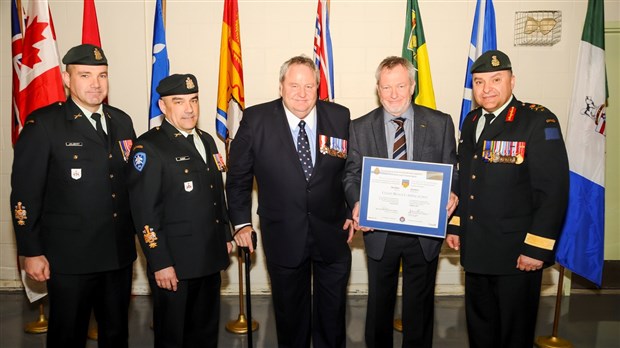 Le Cégep Beauce-Appalaches récompensé pour son appui aux réservistes de l’armée canadienne
