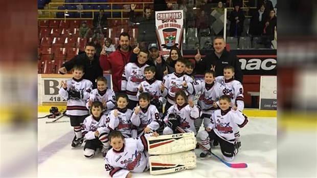 Le Garaga Novice C1 champion du tournoi de fin de saison