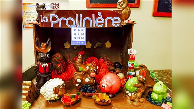 Une ferme en chocolat de 20 livres pour lutter contre la maladie de Parkinson
