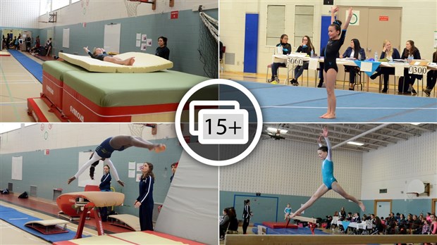 Environ 350 gymnastes à la compétition régionale du club Voltige