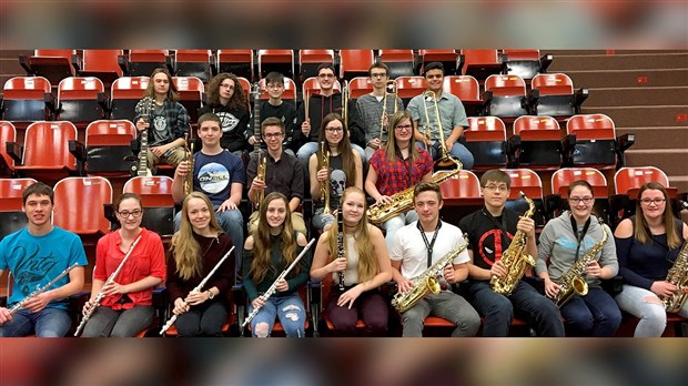 Les jeunes musiciens de l’École secondaire Veilleux se démarquent à Québec