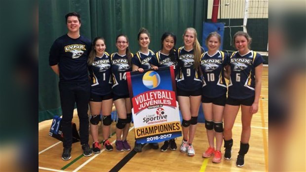 Volleyball : Les Lynx de l'EJM remportent la bannière de championnes