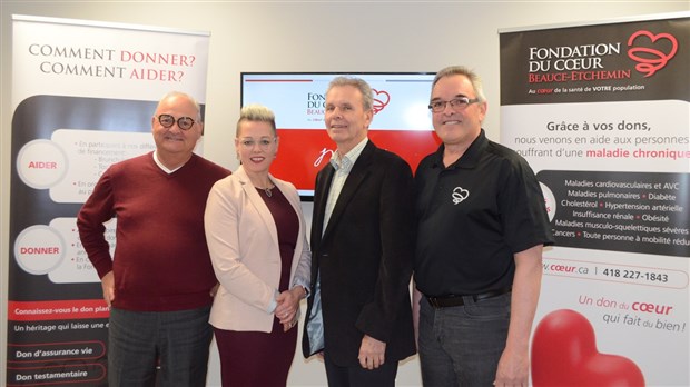Objectif de 90 000 $ pour la campagne annuelle de financement de la Fondation du cœur 