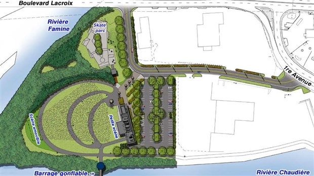 Le mandat est donné pour l'aménagement du futur parc de la Ville de Saint-Georges