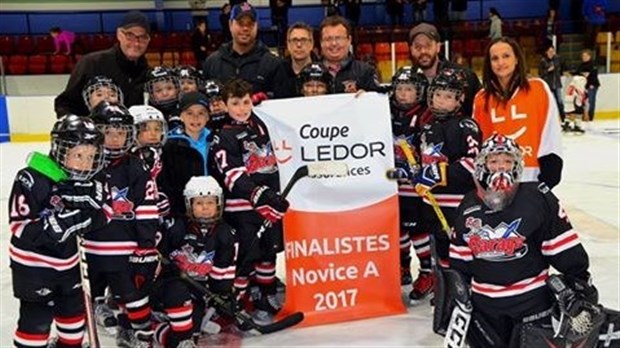 Le Garaga Novice A2 de Saint-Georges médaillé d'argent à la Coupe Ledor