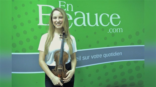 La violoniste beauceronne Marjorie Bourque partage son parcours musical