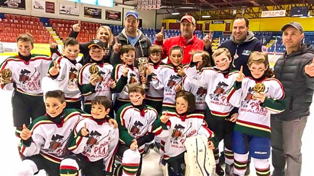 Les Patriotes Beauce-Sud 2008 ont remporté le Challenge Beauce AAA 