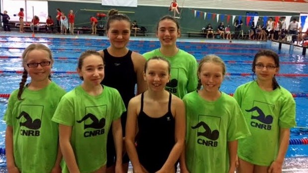 Le Club de natation régional de Beauce fait bonne figure à Thetford Mines