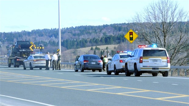 Un cycliste blessé à la tête aux abords de Saint-Georges