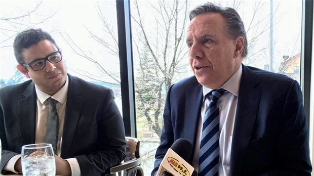 « On veut que Beauce-Sud et Bellechasse deviennent caquistes » — François Legault