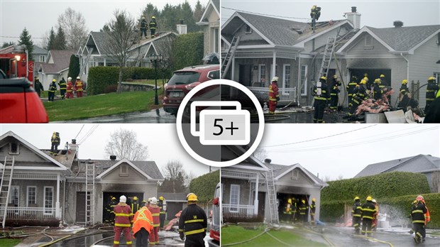 Un feu de cuisson cause un incendie dans une résidence de Saint-Éphrem