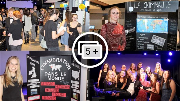 Les finissants en Langues du Cégep Beauce-Appalaches tenaient leur gala vendredi soir