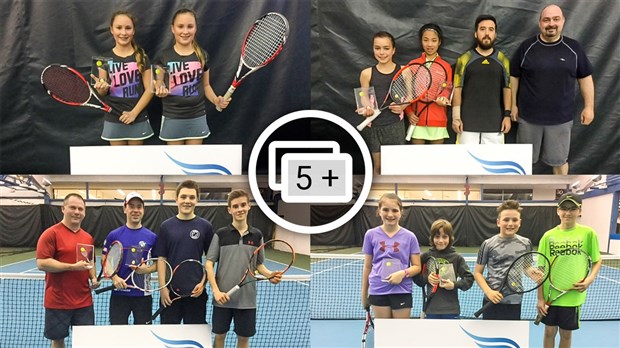 Tennis Beauce a tenu son dernier tournoi intérieur de la saison en fin de semaine