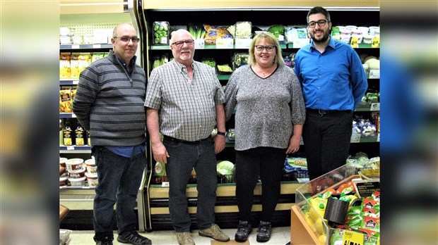 Changement de propriétaire chez Alimentation Louis-Jacques Poulin de Sainte-Aurélie