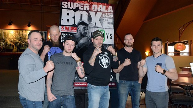 Hubert Poulin en vedette du Super gala de boxe Dooly's