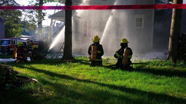 Une maison centenaire détruite ce samedi matin à Beauceville