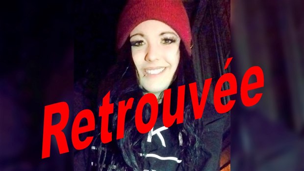 Marie-Soleil Lessard-Rancourt retrouvée hier soir. Elle avait fugué depuis le 18 mai. 
