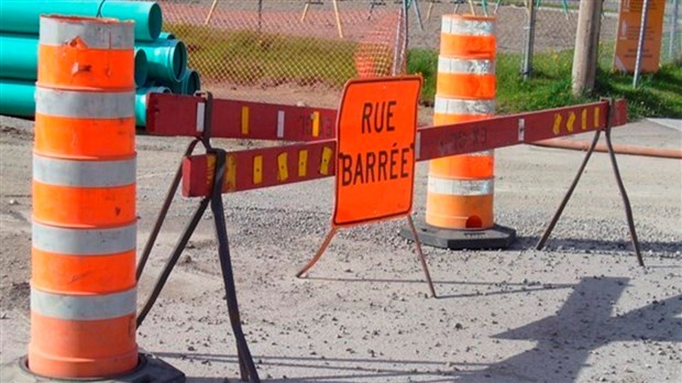 Travaux de réfection à Saint-Georges sur le boulevard Lacroix