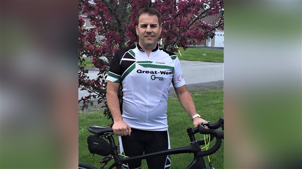 Une 3e participation au Grand défi Pierre Lavoie pour l'Éphremois Alain Bolduc