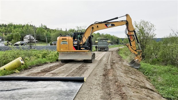 État des travaux de la piste cyclable sur le territoire de la MRC Robert-Cliche 