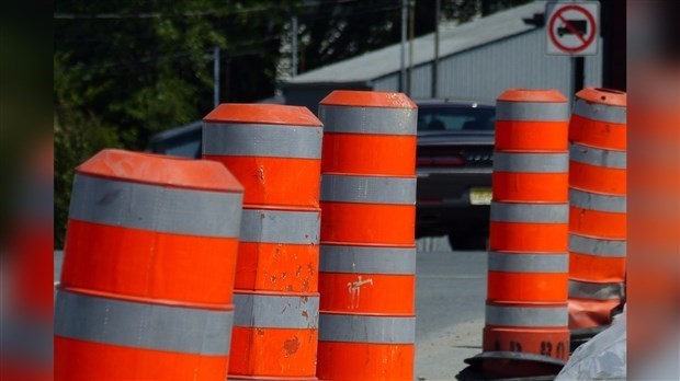 Travaux de rapiéçage mécanisé sur la route 269 à Saint-Martin
