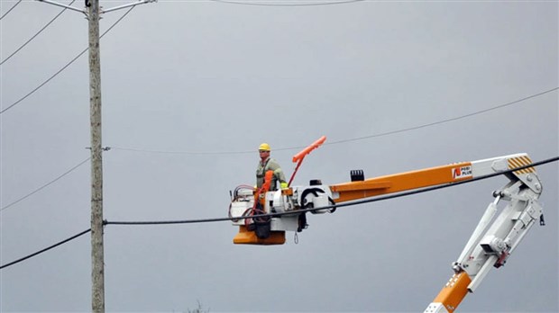 Importante panne de courant dans les Etchemins