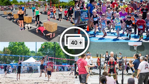 Plusieurs centaines de personnes ont profité du soleil au Festival sportif de Sainte-Marie 